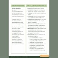 Uitleg beweegdagboek