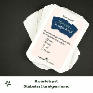 Kwartetspel Diabetes 1 in eigen hand Je leefstijl Als Medicijn