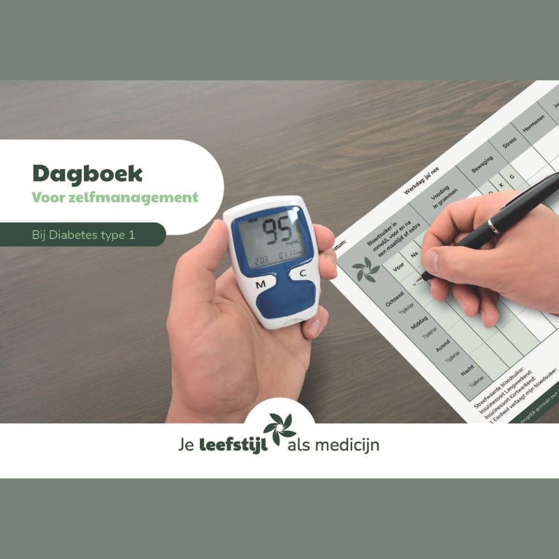 voorzijde Dagboek voor zelfmanagement bij diabetes type 1 voorzijde Dagboek voor zelfmanagement bij diabetes type 1